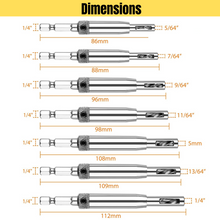 Load image into Gallery viewer, BRAX HARDWARE™ SELF-CENTERING DRILL BITS