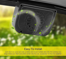 Load image into Gallery viewer, Solar Power Auto Cooling Fan