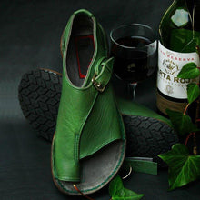 Load image into Gallery viewer, SOFT LEATHER WOMEN SANDALS