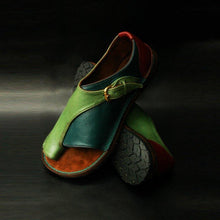 Load image into Gallery viewer, SOFT LEATHER WOMEN SANDALS