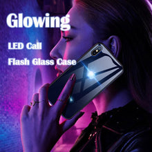 Load image into Gallery viewer, Glowing LED Call Flash Glass Case (50% OFF)