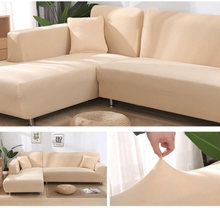Load image into Gallery viewer, Premium Quality Stretchable Elastic Sofa Covers - FREE SHIPPING OVER $49! - Pretty Little Sofa Covers.com