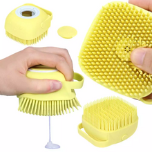 Load image into Gallery viewer, Silicone massage brush for bathroom