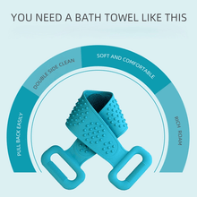 Load image into Gallery viewer, Silicone bath towel