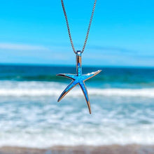 Load image into Gallery viewer, Opal Starfish Necklace