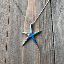 Load image into Gallery viewer, Opal Starfish Necklace
