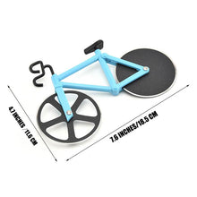 Load image into Gallery viewer, Premium Stainless Bicycle Pizza Cutter