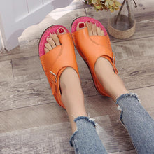 Load image into Gallery viewer, SOFT LEATHER WOMEN SANDALS