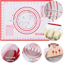 Load image into Gallery viewer, Non Slip Silicone Pastry Mat