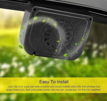 Load image into Gallery viewer, Solar Power Auto Cooling Fan