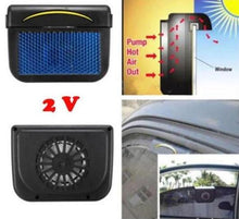 Load image into Gallery viewer, Solar Power Auto Cooling Fan