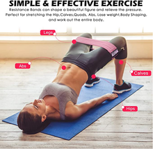 Load image into Gallery viewer, Upgraded Anti-slip Resistance Bands Legs Butt Exercise Bands(Set 3)