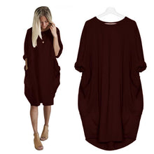 Load image into Gallery viewer, (🔥UP To 50% OFF)Women Casual Loose Dress with Pocket