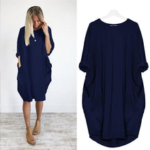 Load image into Gallery viewer, (🔥UP To 50% OFF)Women Casual Loose Dress with Pocket