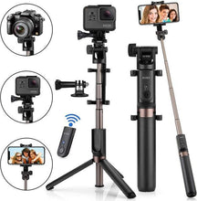 Load image into Gallery viewer, 3 In 1 Wireless Bluetooth Selfie Stick