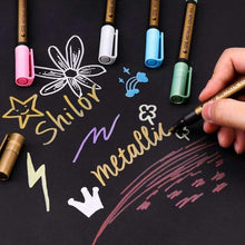 Load image into Gallery viewer, Metallic Paint Marker Pens