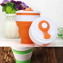 Load image into Gallery viewer, BREEZYLIVE 350ml Collapsible Telescopic Insulating Silicone Coffee Cup