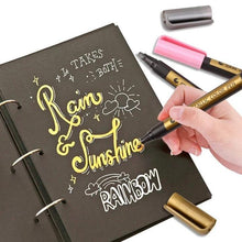 Load image into Gallery viewer, Metallic Paint Marker Pens
