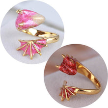 Load image into Gallery viewer, Gold Topaz Dragon Ring【Limited Quantities】