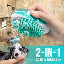 Load image into Gallery viewer, Pet Bath and Massage Brush