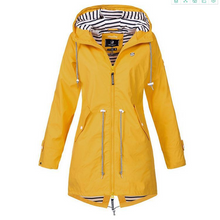 Load image into Gallery viewer, WATERPROOF WIND JACKET SOLID COLOR OUTDOOR HOODED OUTWEAR