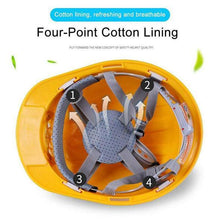 Load image into Gallery viewer, Solar-Powered Fan Cooling Safety Helmet