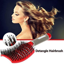 Load image into Gallery viewer, Detangler Bristle Nylon Hairbrush
