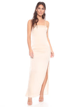Load image into Gallery viewer, Sienna Slip Dress - Nude
