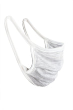 Load image into Gallery viewer, Solid Face Mask - Heather Grey
