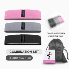 Load image into Gallery viewer, Upgraded Anti-slip Resistance Bands Legs Butt Exercise Bands(Set 3)
