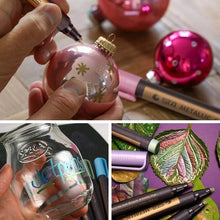 Load image into Gallery viewer, Metallic Paint Marker Pens
