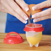 Load image into Gallery viewer, Nonstick Silicone Egg Cooking Cups Hard Boiled Egg without Shell
