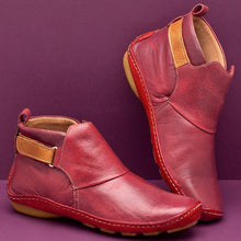 Load image into Gallery viewer, Women Comfy Daily Adjustable Leather Booties
