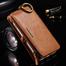 Load image into Gallery viewer, Samsung/iPhone Classic Retro Stand Wallet Case
