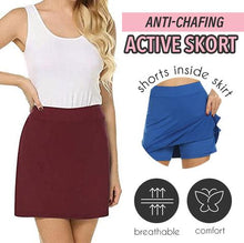 Load image into Gallery viewer, Anti-chafing Active Skort - Super Soft &amp; Comfortable - Buy 2 Free Shipping
