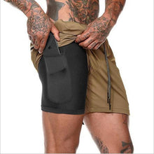 Load image into Gallery viewer, 2-in-1 Double-layer Fitness Quick-drying Pants for Men(32"-42" WAIST)

