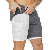 Load image into Gallery viewer, 2-in-1 Double-layer Fitness Quick-drying Pants for Men(32"-42" WAIST)
