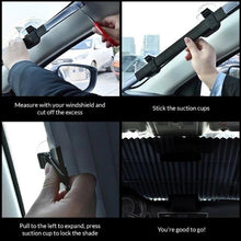 Load image into Gallery viewer, Summer Promotion-Car Retractable Windshield Cover

