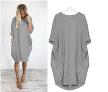 Load image into Gallery viewer, (🔥UP To 50% OFF)Women Casual Loose Dress with Pocket
