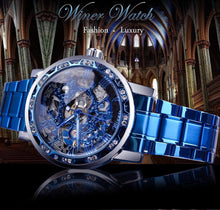 Load image into Gallery viewer, WINNER™ Top Brand Luxury Male Mechanical Skeleton Wrist Watch
