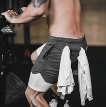 Load image into Gallery viewer, 2-in-1 Double-layer Fitness Quick-drying Pants for Men(32"-42" WAIST)
