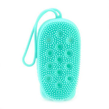 Load image into Gallery viewer, Silicone bathroom massage bath brush
