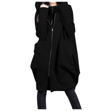 Load image into Gallery viewer, Women Full Zip Warm Pocket Hoodie
