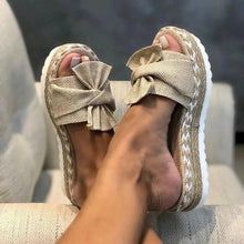 Load image into Gallery viewer, Women Casual Daily Comfy Bowknot Slip On Sandals [Limited time offer: Pay 2 Get Extra 15% OFF CODE: OFF15]

