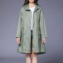 Load image into Gallery viewer, Women's Stylish Waterproof Loose Hooded Jacket
