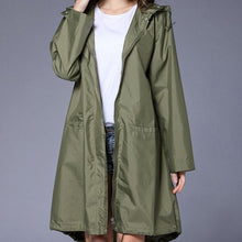 Load image into Gallery viewer, Women's Stylish Waterproof Loose Hooded Jacket
