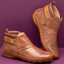 Load image into Gallery viewer, Women Comfy Daily Adjustable Leather Booties
