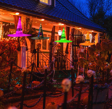 Load image into Gallery viewer, 🎃Limited Time Special Only $6.99🎃 Glowing Witch Hat Hanging/Wearable
