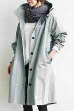 Load image into Gallery viewer, 🔥2020 NEW ARRIVAL 🔥HOT！OVERSIZED HOODED WINDBREAKER RAIN JACKET - yoursrose
