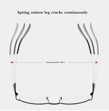 Load image into Gallery viewer, Memory Titanium Anti-blue Light Intelligent Zoom Far And Near Dual-use Reading Glasses
